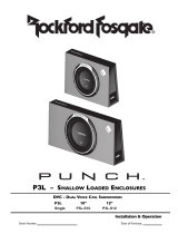 Rockford Fosgate Punch P3L Owner's manual