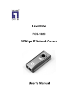 LevelOne FCS-1020 User manual