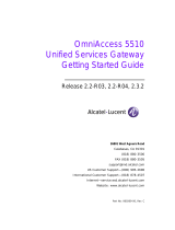 Alcatel-Lucent OmniAccess 5510 ADSL Getting Started Manual