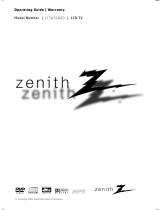 Zenith L17W36DVD Operating instructions