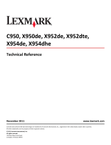 Lexmark 952DE User manual