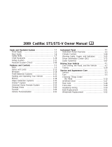 Cadillac 2009 STS-V Owner's manual