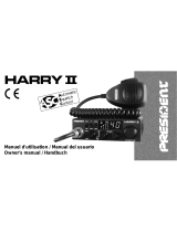 PRESIDENT HARRY II Owner's manual
