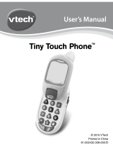 VTech Tiny Touch Phone User manual