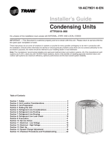 Trane 4TTR3018–060 Installer's Manual