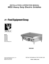 Wolf WEG36D Installation & Operation Manual