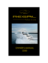 Regal 3200 Bowrider Owner's manual