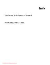 Lenovo ThinkPad Edge E520 Hardware Maintenance Manual