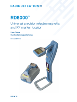 Radiodetection RD8000 User manual