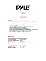 Pyle PLFMTR8 Installation Manual & User Manual
