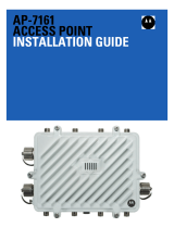 Motorola AP 7161 Installation guide