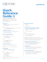 Polycom SoundPoint IP 300 Series Quick Reference Manual