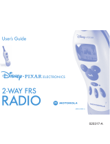 Motorola 2 Way FRS Radio User manual