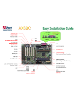AOpen AX6BC PROII Easy Installation Manual