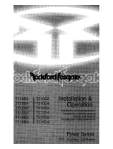 Rockford Fosgate T212D2 Installation & Operation Manual