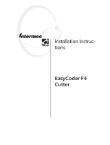 Intermec EasyCoder F4 Installation Instructions Manual