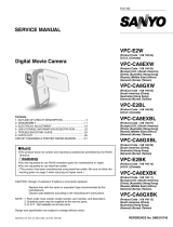 Sanyo VPC-E2BK User manual