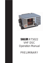 Sailor RT5022 User manual