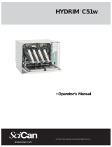SciCan hydrim c51w User manual