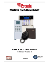 Pyronix Matrix 832 User manual