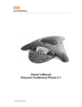 Polycom Conference Phone Owner's manual