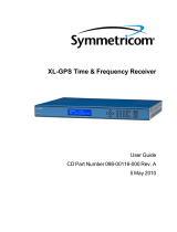 Symmetricom XL-GPS User manual