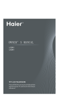 Haier L42K1 User manual
