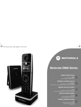 Motorola D801 User manual