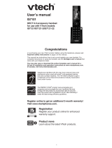 VTech IS7101 DECT 6.0 User manual