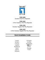 LevelOne POR-1222 Installation guide