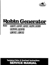 Robin LG301D User manual
