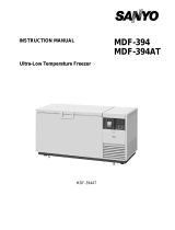 Sanyo MDF-394AT User manual