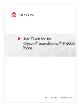 Polycom SoundStation IP 6000 User manual