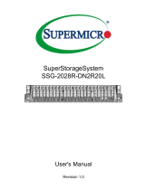 Supermicro SSG-2028R-DN2R20L User manual