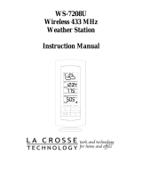La Crosse Technology WS-7208U User manual