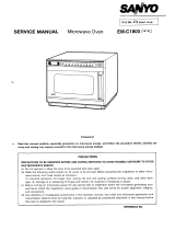 Sanyo EM-C1800 User manual