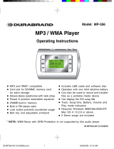 Durabrand MP-356 Operating Instructions Manual