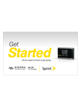 Sierra Wireless 4G LTE Tri-Fi Hotspot User manual