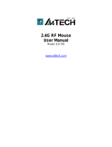 A4Tech G9-700 User manual
