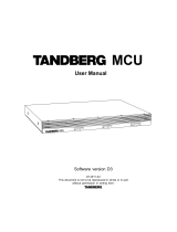 TANDBERG MCU User manual