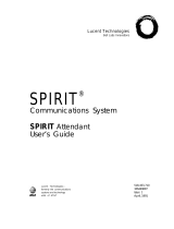 Lucent Technologies SPIRIT 616 User manual