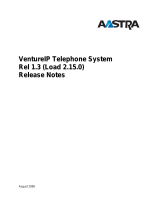 Aastra Venture IP Telephone System Release note