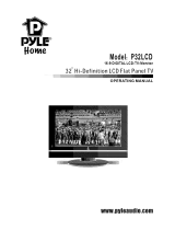 Pyle P32LCD Operating instructions