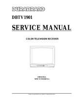 Durabrand DBTV1901 User manual