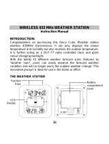 La Crosse Technology wireless weather station Owner's manual