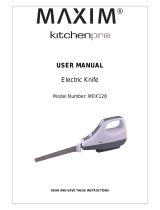 Maxim MEK120 User manual
