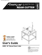 Martin Yale 620RC User manual