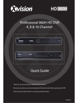 Xvision HD 960H Quick Manual