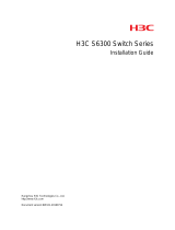 H3C S6300 Series Installation guide
