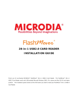 Microdia FlashMover 28-in-1 USB2.0 Installation guide